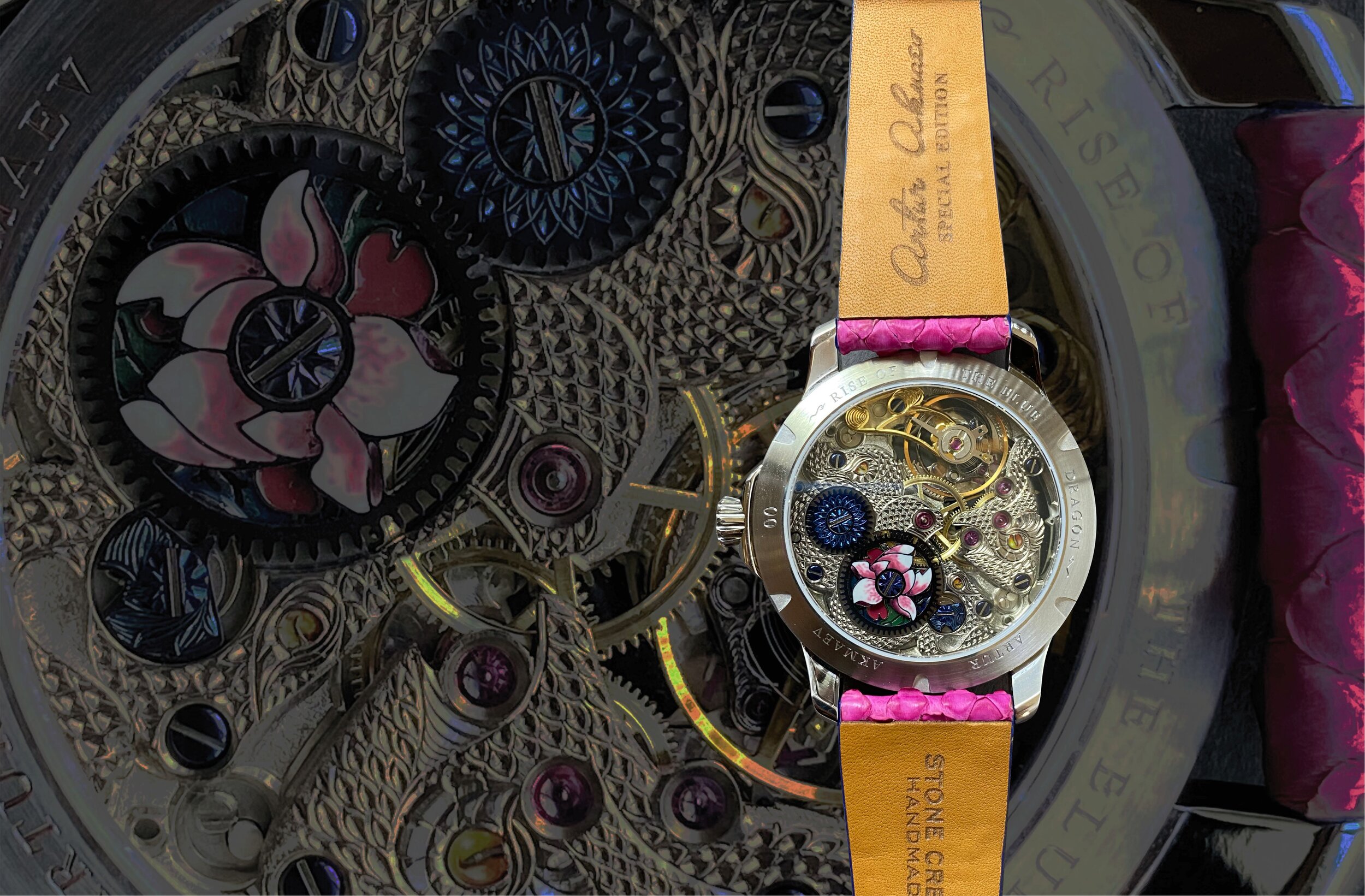 Hand engraved watch | Artur Akmaev